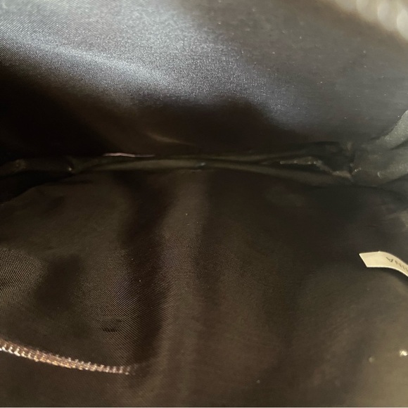 Vintage Tapestry Purse Bag Vegas Casino Crossbody Black - Picture 11 of 11